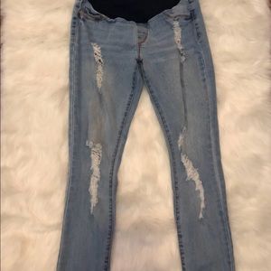 Maternity skinny jeans